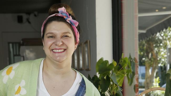 Cafe owner Sina Klug is fighting an eviction notice in the NSW Supreme Court. Picture: John Appleyard