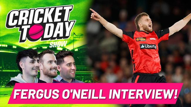 Renegades Star Fergus O'Neill Interview - BBL14, Teammate Ranking & Hokball Vibes | Cricket Today Show