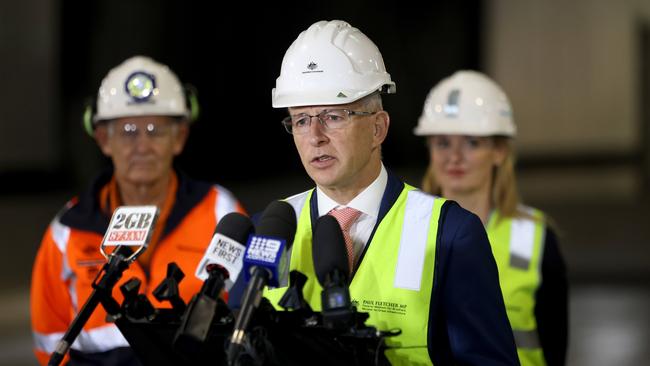 Paul Fletcher held on to the affluent northern Sydney seat of Bradfield despite a 15 per cent swing against the Liberals. Picture: NCA NewsWire / Damian Shaw