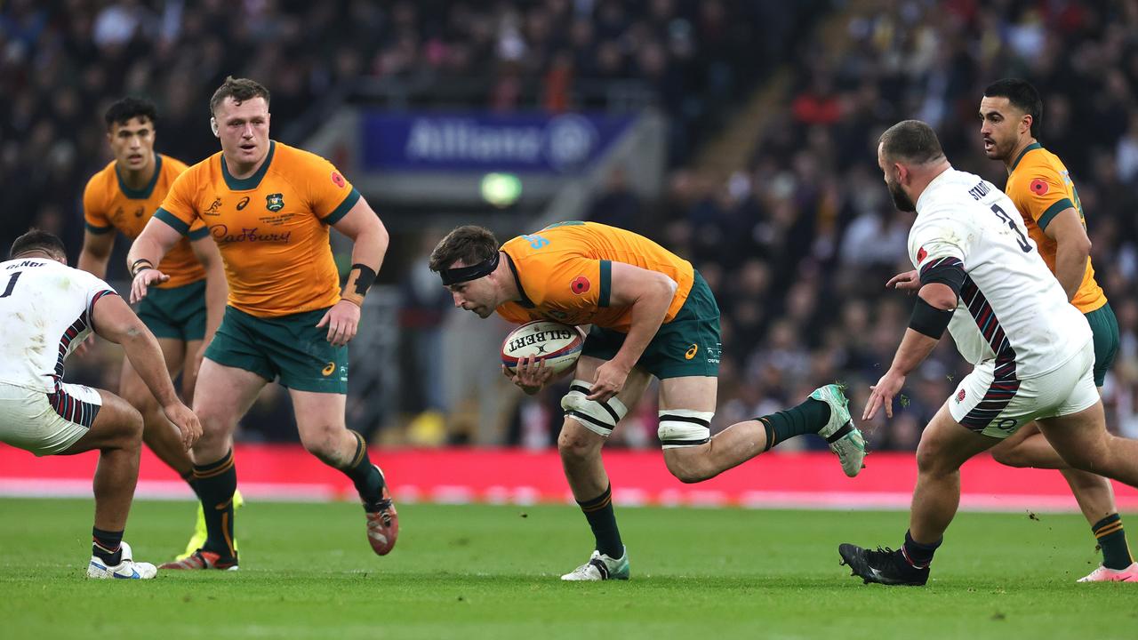 Australia won against England for the first time at Twickenham since 2015. Picture: David Rogers/Getty Images