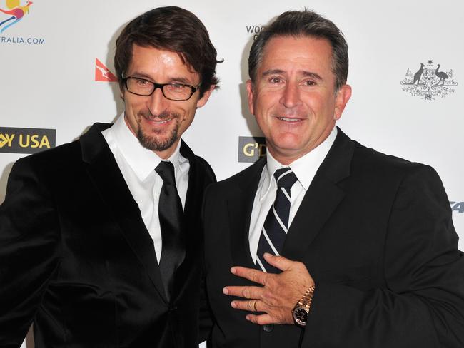 The LaPaglia brothers, Jonathan and Anthony, together in LA in 2014. Picture: Mark Sullivan/Getty Images