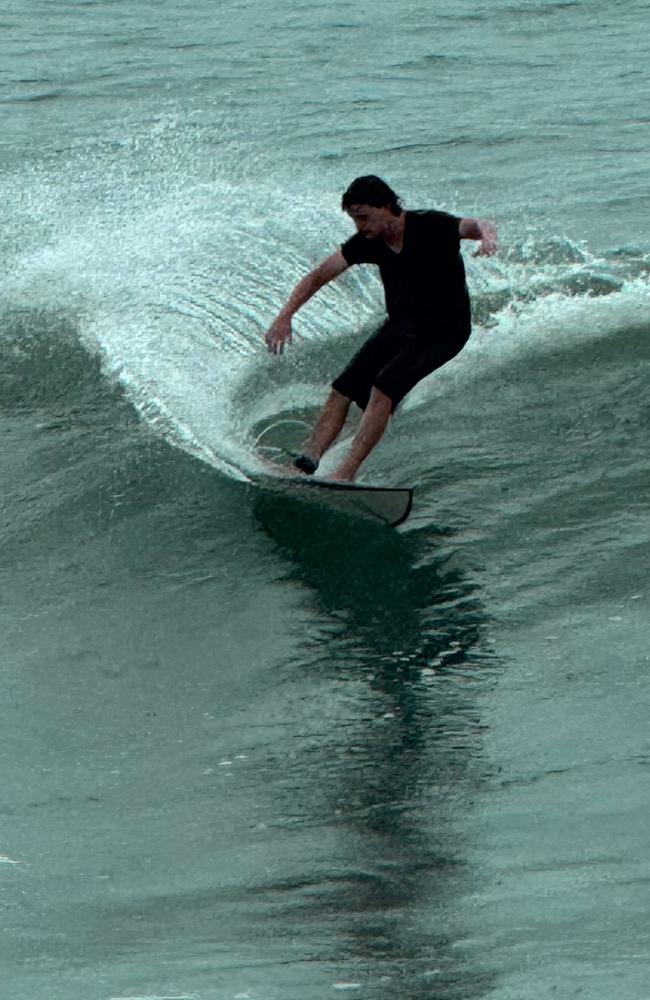 Surfers are making the most of rough conditions at Mooloolaba Beach and Alexandra Headland over the weekend.