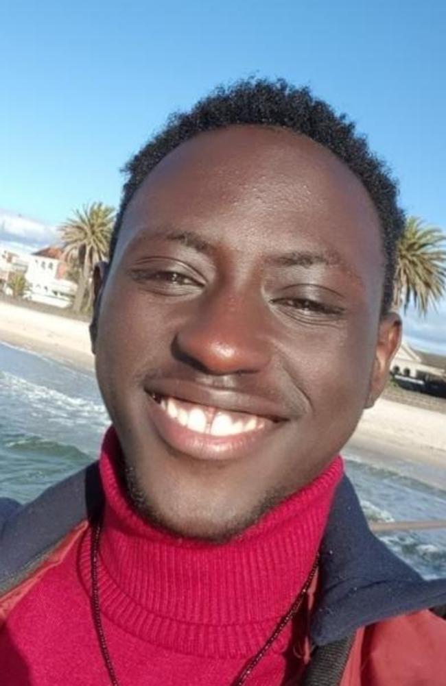 Darrell Chepseba, 19, was killed in the crash.