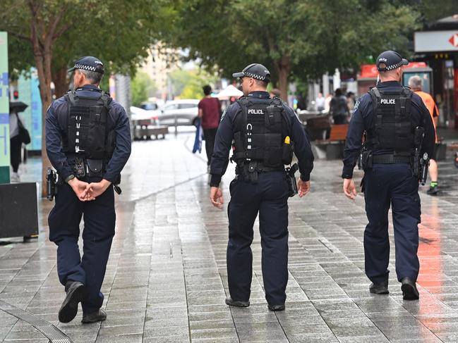 14/3/24. Rundle Mall Police Patrols.Picture: Keryn Stevens