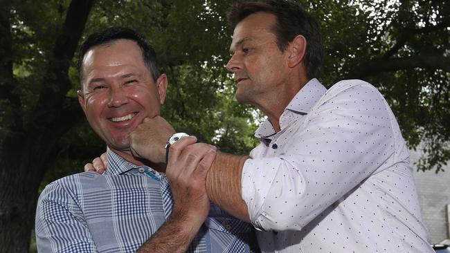 Ricky Ponting and Adam Gilchrist will lead opposing teams in the Bushfire Bash in Melbourne.