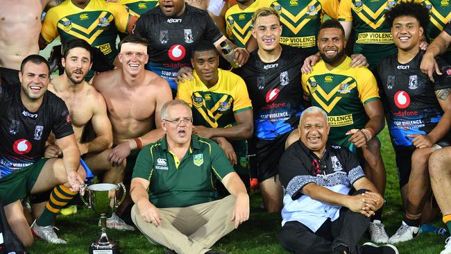 The Prime Minister’s XIII game again demonstrated Fiji’s love of the game. Photo: AAP Image/David Mariuz