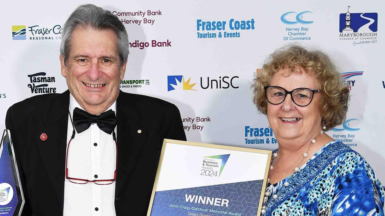 WINNERS: John Craig-Gardiner Memorial Award, Greig Bolderrow. Picture: Patrick Woods.