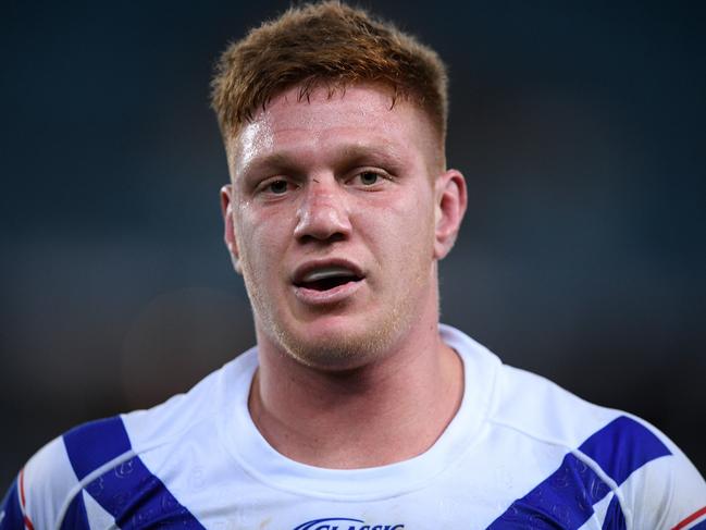 Canterbury’s Dylan Napa could have been hit with an eight game ban and fined 10 per cent of his salary after the “Big Papi” tapes surfaced. Picture: Dan Himbrechts