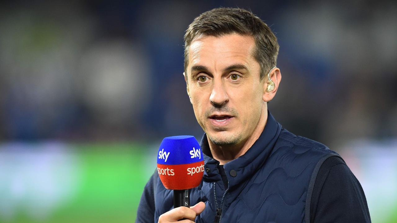 Sky Sports pundit Gary Neville has been told to “shut up” after his latest comments during Manchester United’s clash with Tottenham.