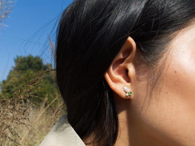 Crystal Ung’s brand Ren is looking to reinvent jade for a new, modern audience. Picture: Jenna Elizabeth Gonzalez