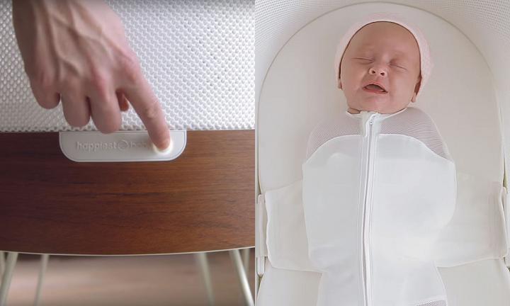 Baby bassinet hotsell that rocks automatically