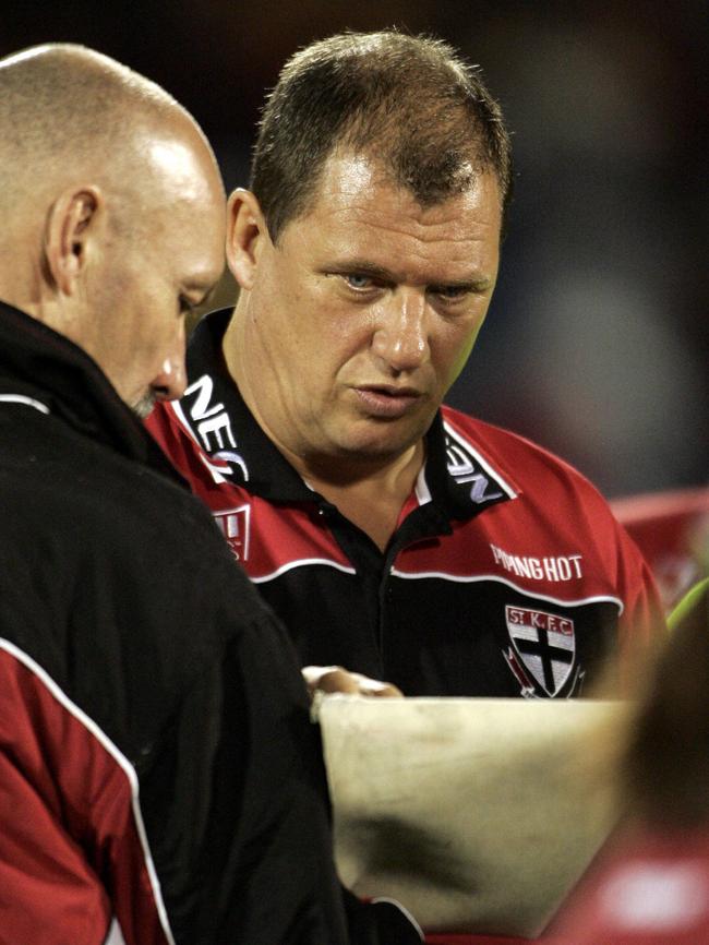 Former St Kilda coach Grant Thomas.