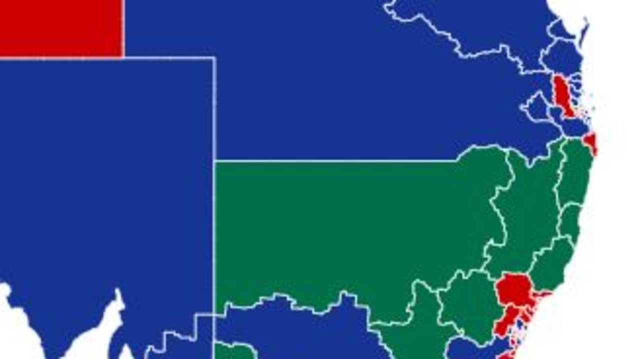 Live results from Greenway electorate
