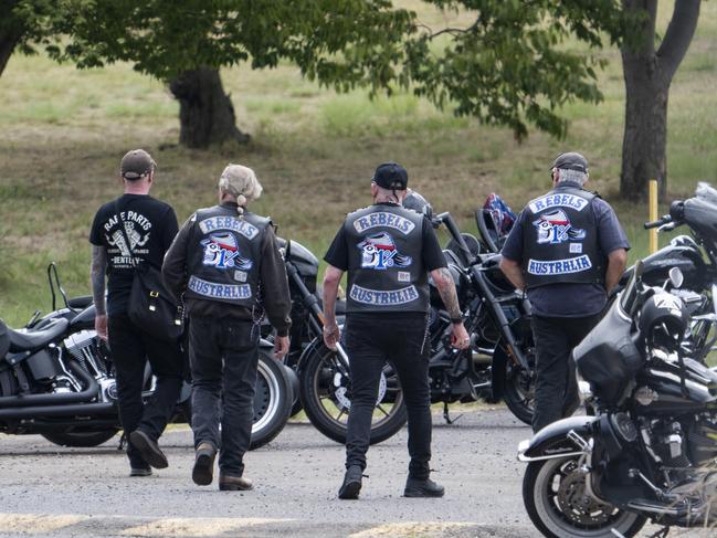 The bikies are demanding compensation. Picture Martin Ollman /Archive