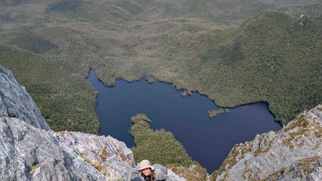 Nelly Brett completed all 158 Tasmanian Abel mountains at age 17 years 11 months and 4 days old over an almost 10 year period. Picture: Gavin Brett