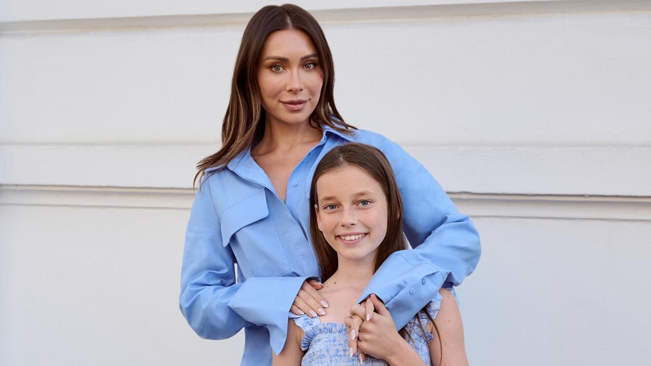 Mini-me daughter of Melbourne model gets turn in the spotlight