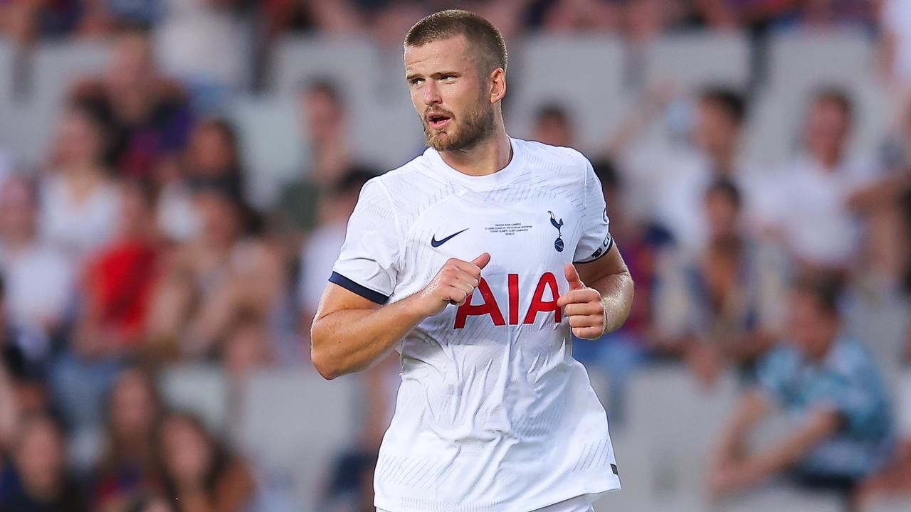 Eric Dier has held talks with Daniel Levy over his Tottenham future. (Photo by Eric Alonso/Getty Images)