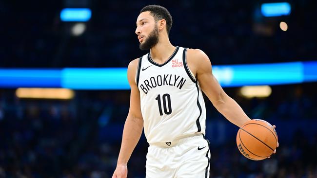 Ben Simmons’ teammates have his back. Photo by Julio Aguilar/Getty Images