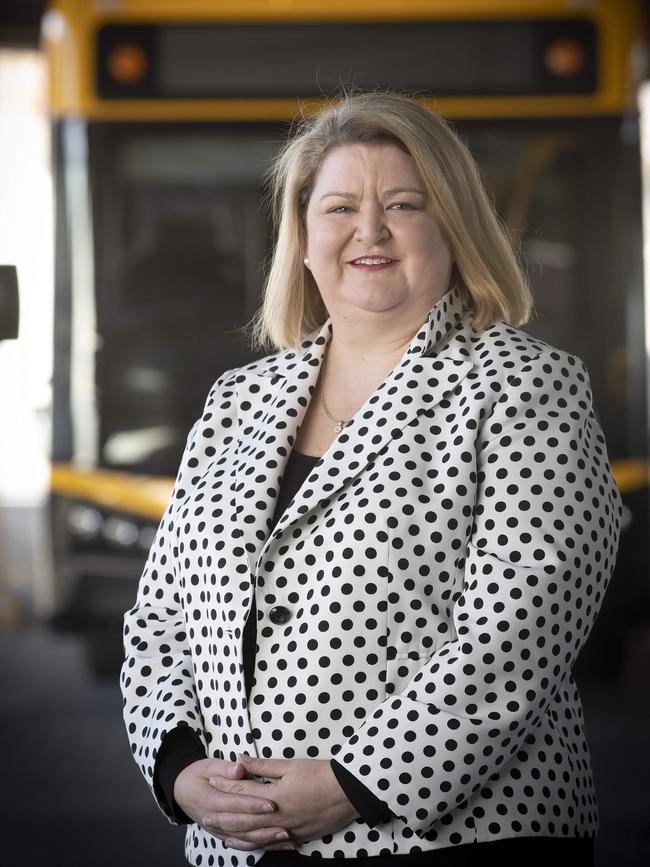 Metro Tasmania CEO Katie Cooper. Picture: Chris Kidd