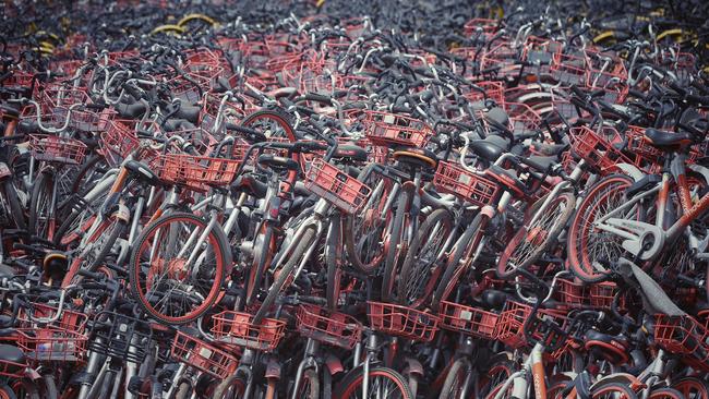 Chinese bike-sharing service Mobike withdrew from the Gold Coast earlier this year.