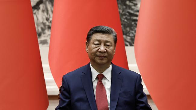 Chinese president Xi Jinping in Beijing, China. Picture: Getty Images