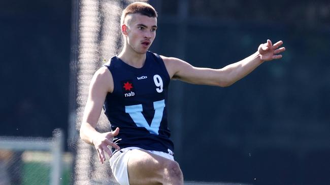 Darcy Wilmot in action for Vic Metro. Picture: Michael Klein