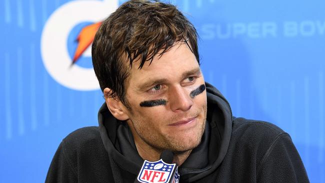 Tom Brady says he will return for another season at age 41. Picture: AFP