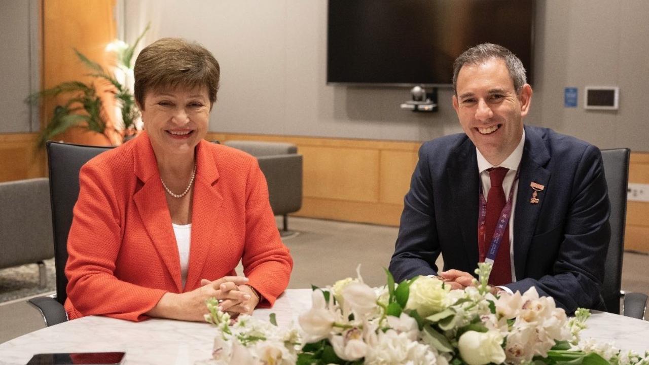 Managing Director of the International Monetary Fund Kristalina Georgieva met with Australian Treasurer Jim Chalmers this week.