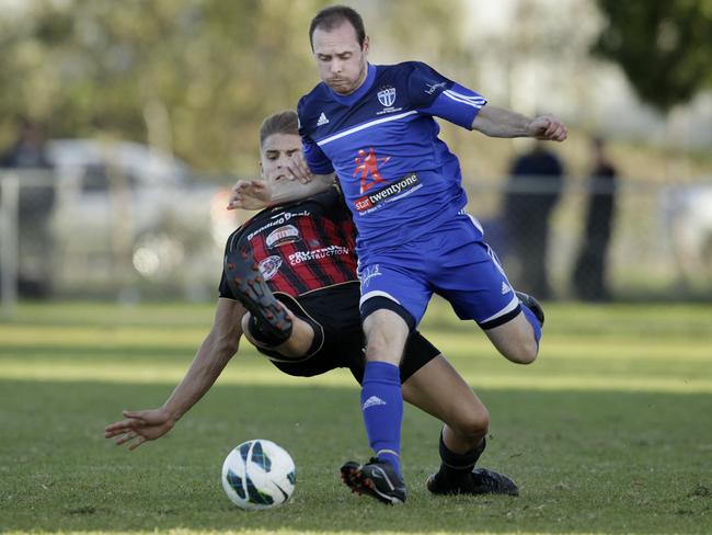 Dandenong Thunder and South Melbourne clash.