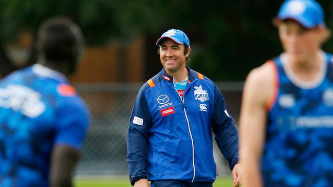 North Melbourne coach Brad Scott says the game is in good shape