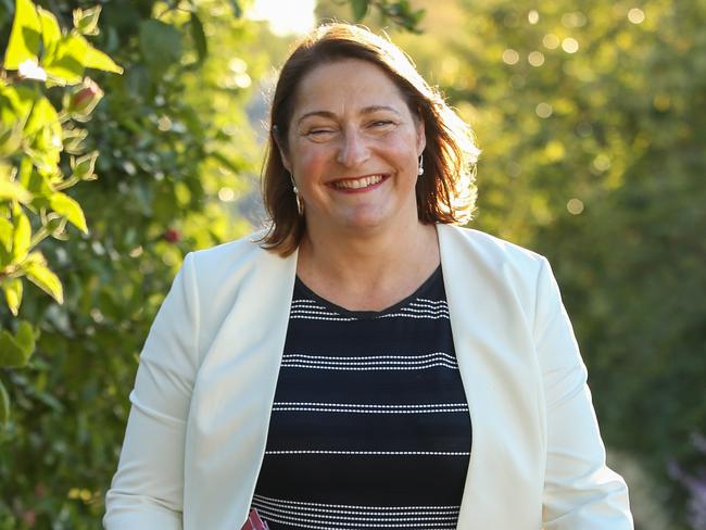 Labor's candidate Fiona Phillips in Nowra. Pic: Hollie Adams.