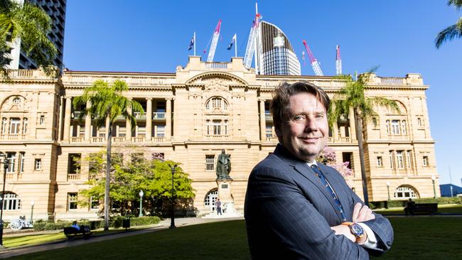 Star Entertainment Group CEO Matt Bekier at Treasury Casino. PHOTO: Richard Walker