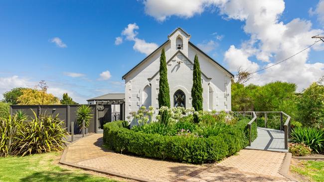 Key 2 Sale sold a restored church in Allendale East for well over asking price. Picture: Supplied