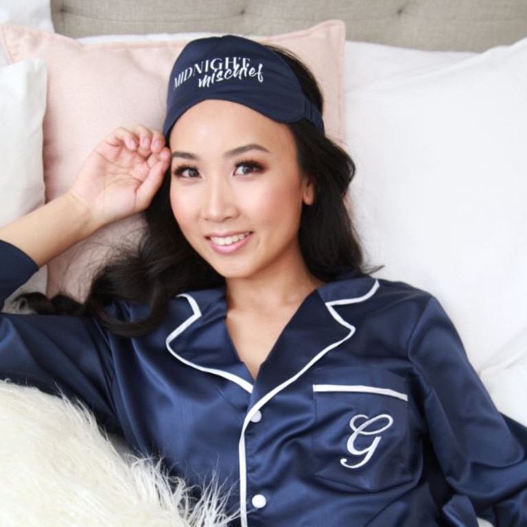 Tess Nguyen, who owns Midnight Mischief, said celebs wearing pyjamas in isolation had also boosted shopping requests. Picture: Instagram / Midnight Mischief