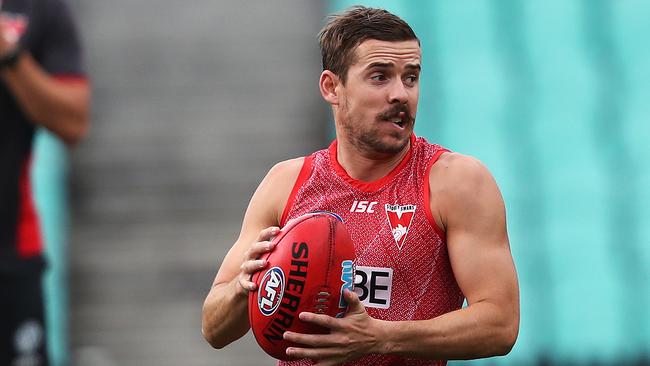 Sydney ball magnet Jake Lloyd is a prime defensive premium target. Picture: Phil Hillyard.