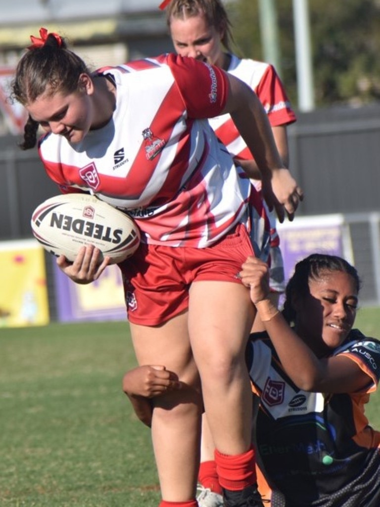 Rockhampton Rugby League open womenâ&#128;&#153;s semi-final, Wallabys versus Emu Park, Browne Park, July 22, 2023.