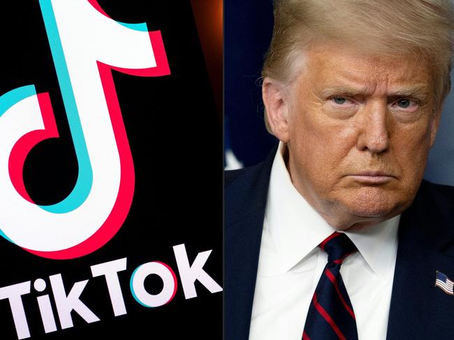 Will incoming US President Donald Trump save TikTok. Picture: AFP