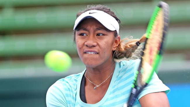 Destanee Aiava, 16, will make history by becoming the first tennis player born this century to play at a Grand Slam.