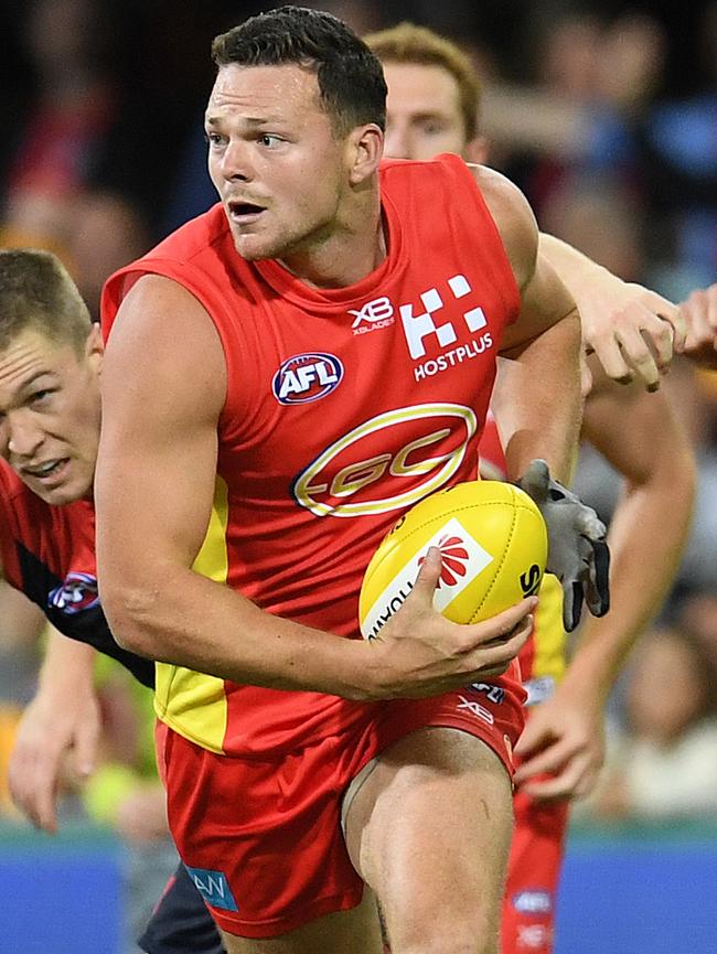 Gold Coast co-captain Steven May.