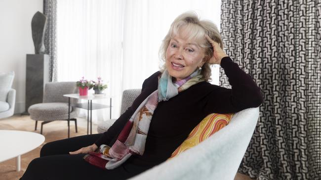 Blanche d'Alpuget at her home in Sydney. Picture: Nikki Short