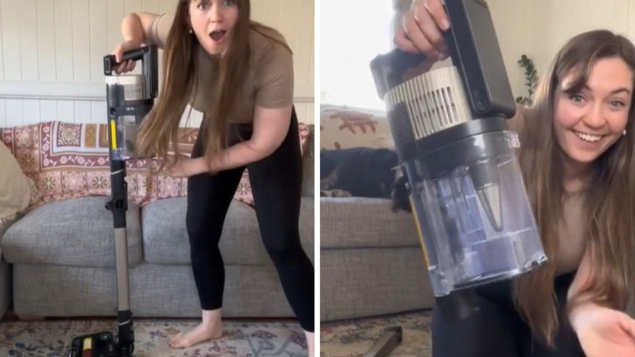 Save over $400 on the amazing Shark Stratos Corless Pet Pro Vacuum PLUS. Picture: TikTok/@sharkhomeau