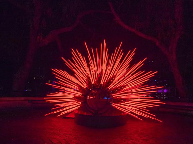 Surprises are at every turn at Circular Quay. Picture: Steve Christo