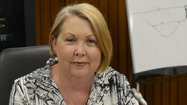 Councillor Karen Toms at the Grafton Council Chambers.