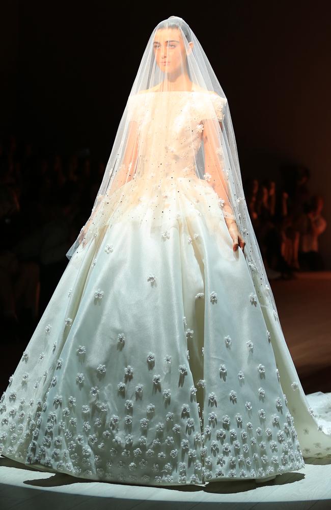 Fashion Week Australia 2017 Steven Khalil 100K wedding dress