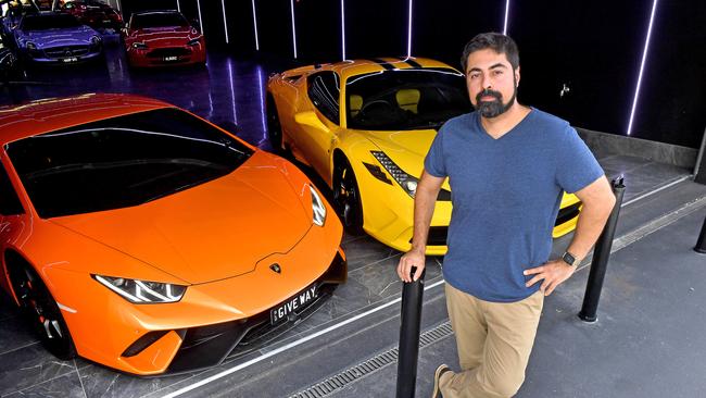 Motoring media entrepreneur Alborz Fallah. Picture: John Gass