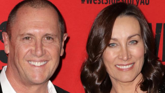 Larry and Sylvie Emdur at the West Side Story Opening Night held at the Sydney Opera House.Picture: Christian Gilles