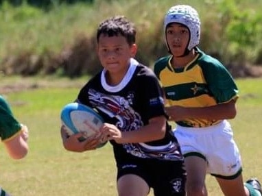 Queensland Kiwis ahead of Pacific Youth Rugby Festival.