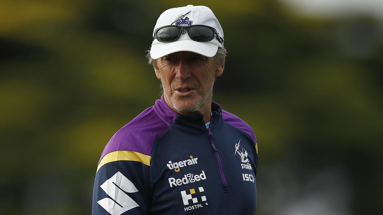 Storm coach Craig Bellamy. Picture: Daniel Pockett/Getty Images