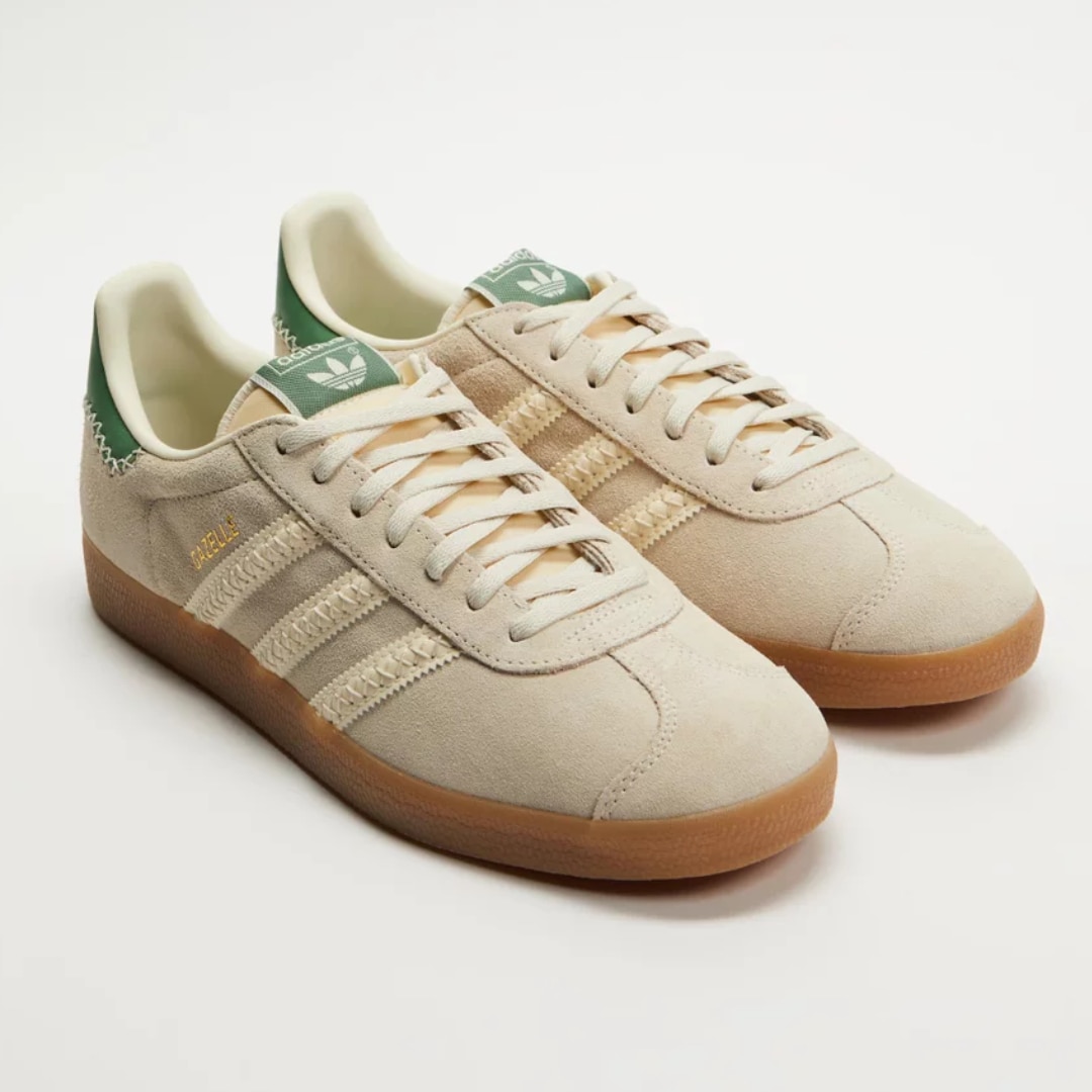 <p><b>SHOP NOW: </b>Adidas Originals Gazelle, $170 from <a href="https://www.theiconic.com.au/gazelle-unisex-iconic-exclusive-2039952.html" target="_blank" rel="nofollow noopener"><b>The Iconic</b></a></p>