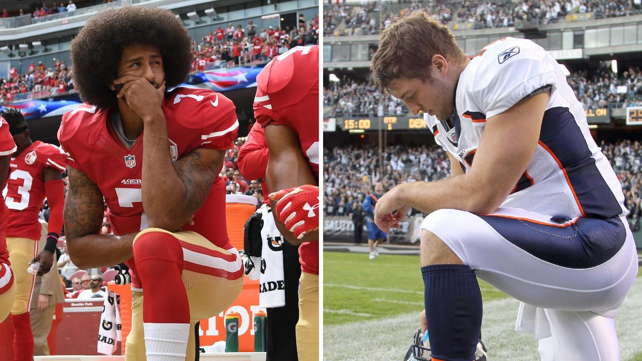 Nfl 2021 Tim Tebow Colin Kaepernick Hypocrisy Social Media Reaction Jacksonville Jaguars Kneeling Protest